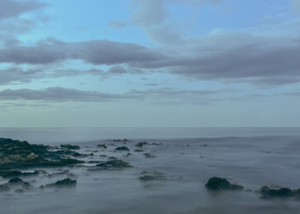 Fototapeta na wymiar Sea with blur effect