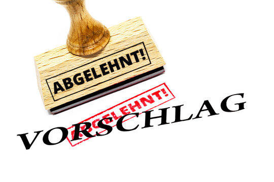 Vorschlag abgelehnt