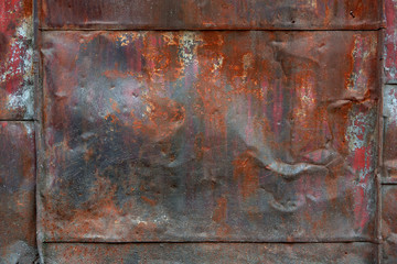 Metal rusty surface background