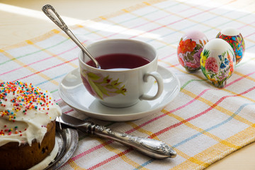Завтрак на праздник Пасхи