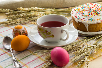 Деревенское утро на Пасху