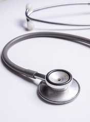 Old medical tools,stethoscope