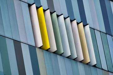 Milan (Italy): modern office buildings