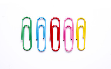 Paper Clip Multi Colored