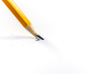 Broken pencil