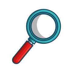 search magnifying glass icon vector illustration design
