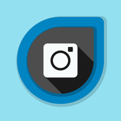 Photo Camera button illustration