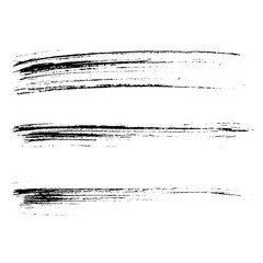 Ink vector brush strokes. Vector illustration. Grunge hand drawn watercolor texture.