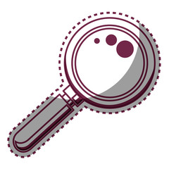 search magnifying glass icon vector illustration design