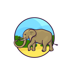 Animal art, cute cartoon style