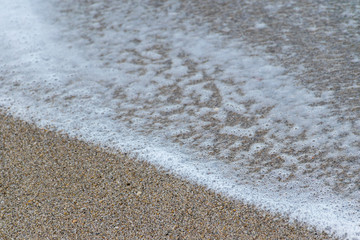 Surf and sand (Ocean waves washing sand )