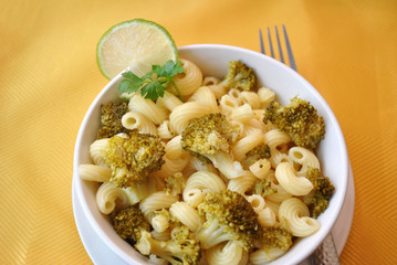 Vegetarian Pasta and Broccoli