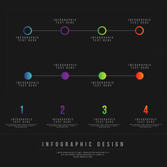 Minimal Style Vector infographic template. Business concept for content, diagram, flowchart, steps, parts, timeline infographics, workflow layout, chart