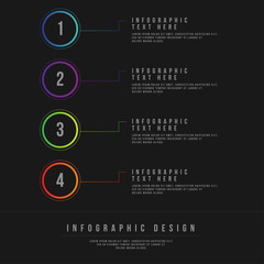 Minimal Style Vector infographic template. Business concept for content, diagram, flowchart, steps, parts, timeline infographics, workflow layout, chart