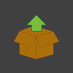 Archive cloud illustration