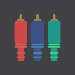 Component cable illustration