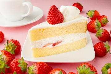 いちごのショートケーキ