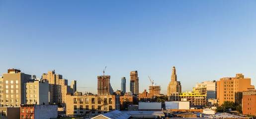 Fototapeta premium skyline of New York, Brooklyn