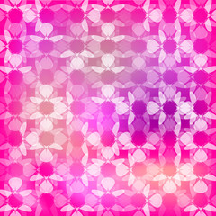 pink flowers pattern