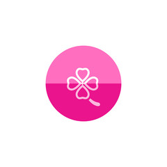 Circle icon - clover