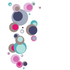 
Vector background with circles