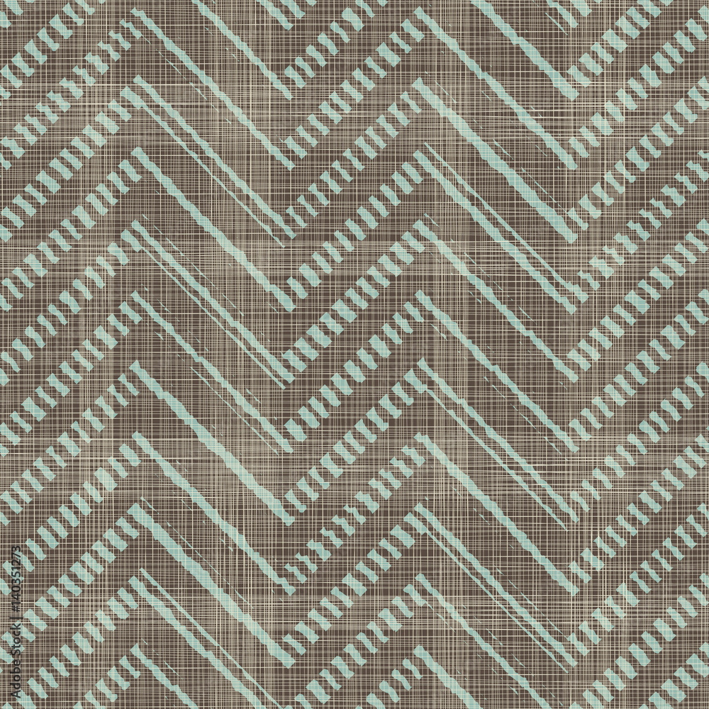 Poster seamless abstract pattern with zigzag stripes