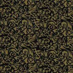 eamless luxury ornaments background