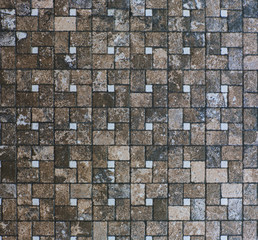 Tile, vintage weathered pattern