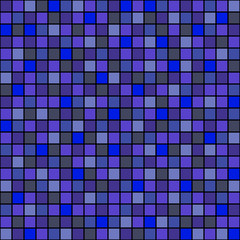 Seamless vector pattern with squares. Simple checkered graphic design. drawn background with little decorative elements. Print for wrapping, web backgrounds, fabric, decor, surface