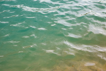 blue water surface - close up of water texture