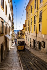 Standseilbahn Elevador da Bica, Lissabon