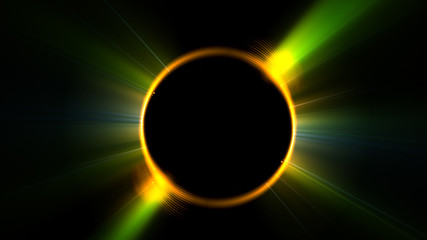 Abstract neon background. luminous swirling. Glowing spiral cover. Black elegant. Halo around. Power isolated. Sparks particle. Space tunnel. Glossy jellyfish. LED color ellipse. Glint glitter