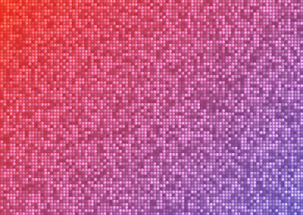 Vector abstract bright mosaic gradient purple pink background