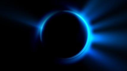 Abstract neon background. luminous swirling. Glowing spiral cover. Black elegant. Halo around. Power isolated. Sparks particle. Space tunnel. Glossy jellyfish. LED color ellipse. Glint glitter