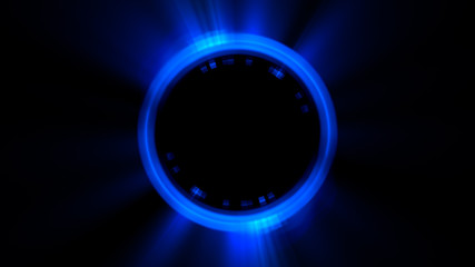 Abstract neon background. Shine swirling. Glowing spiral cover. .Bubbles elegant. Halo around. Power sparks data particle..Space tunnel. Glossy jellyfish. LED color ellipse. Glint glitter beam tech