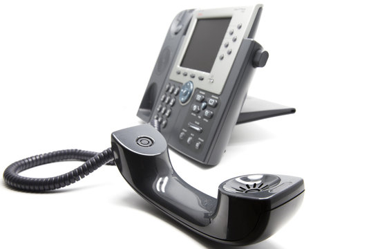 IP Phone with the receiever on the front