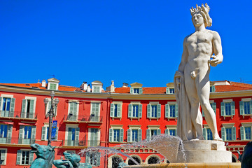 Apollo Fountain, Nice, France