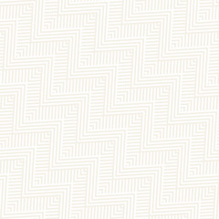 Abstract ZigZag Parallel Stripes. Stylish Ornament. Vector Seamless Pattern. Repeating Subtle Background