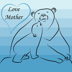 love mother day bear