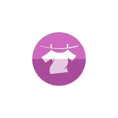 Circle icon - Clothes hang