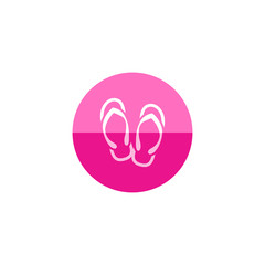 Circle icon - Slipper sandal