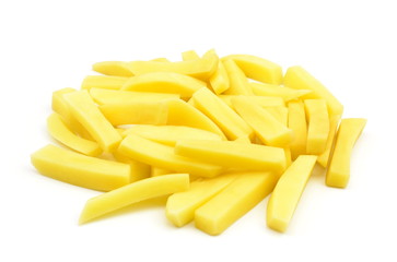 ziemniaki krojone na frytki