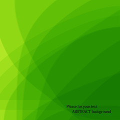 Abstract green background. Vector