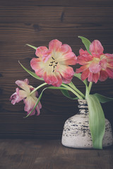 Tulpen mit gefüllten Blüten