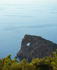 Fototapeta na wymiar Sa Foradada, Son Marroig, near Deia and Valdemossa on Mallorca, Spain, Europe