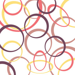 Retro pattern background with circles