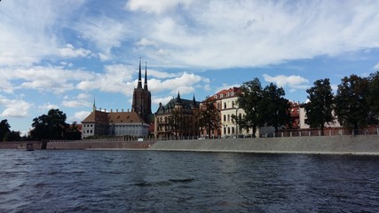 Fototapeta premium Wroclaw panorama