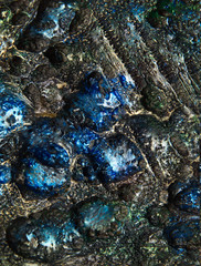 Dark blue stone texture
