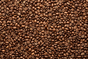 Coffee beans background