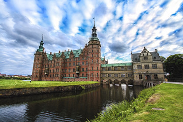 The Frederiksborg Castle. Frederiksborg castle,or rather Palace located in Denmark.